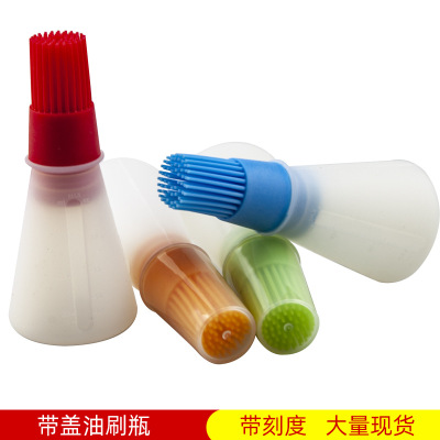 Oil Bottle Brush Silicone Material with PP Volume Cover Opening Pp Bag Packaging