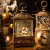 Christmas Decorations Storm Lantern Santa Claus Snowman Children's Birthday Gifts Shop Scene Arrangement Gift
