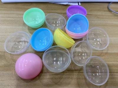 Factory Direct Supply Color Capsule Toy Shell 45mm Transparent Capsule Ball Shell Coin Operated Gashapon Machine Capsule Toy Machine Toy in Stock Wholesale
