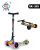 New Children's Scooter Flashing Wheel Music Light Folding 2-10 Years Old Factory Direct Supply Single Pedal Walker Car