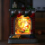 Christmas lanterns snow fireplace cute fireplace-style gift 