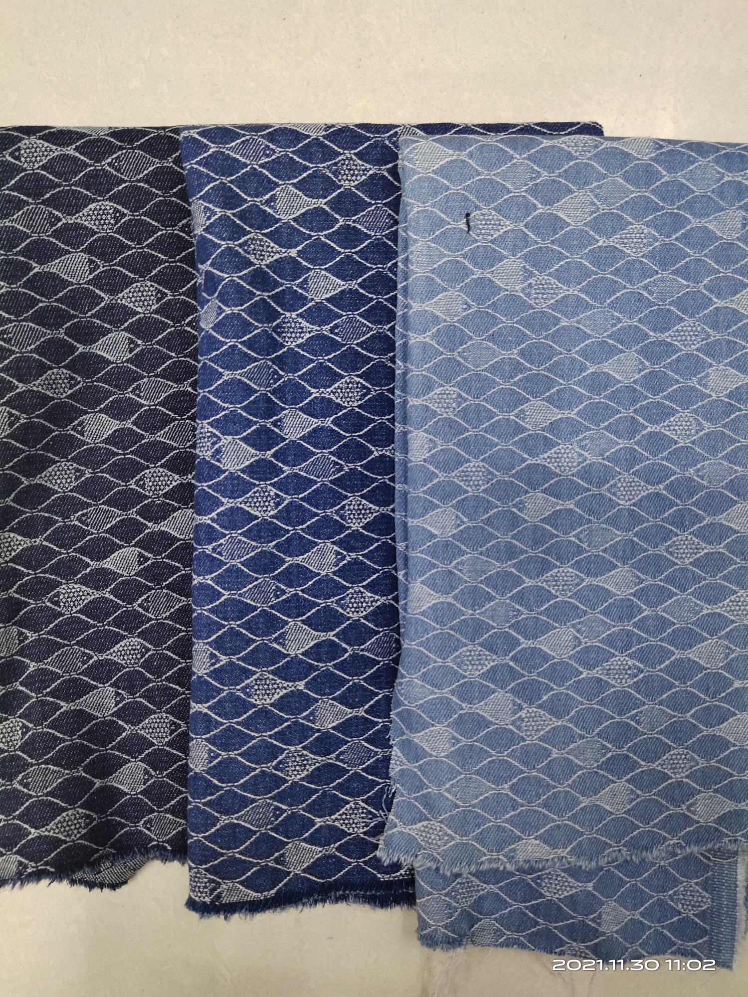 提花牛仔布箱包布衣服布