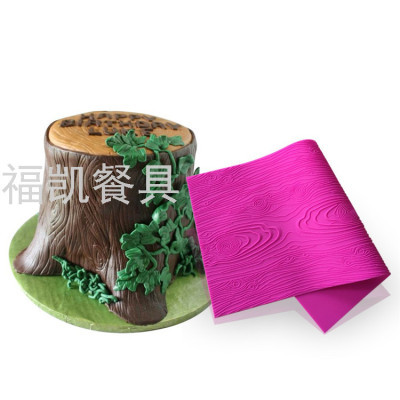 Tree Texture Relief Fondant Lace Pad Silicone Mold Chocolate Mold Fondant Cake Mold