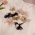 Romantic Mesh Bow Pearl Barrettes Sweet All-Matching Girly Heart Bang Clip Little Clip Side Clip