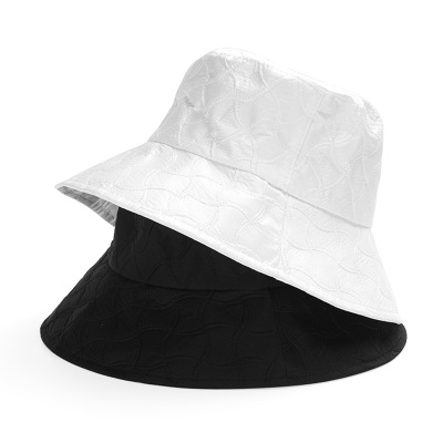 Hot Sale Black And White Casual Sun Shade Sun Hat Summer Str