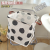 New Creative Polka Plaid Black and White Laundry Basket Dormitory Home Storage Basket Foldable Large Capacity Buggy Bag
