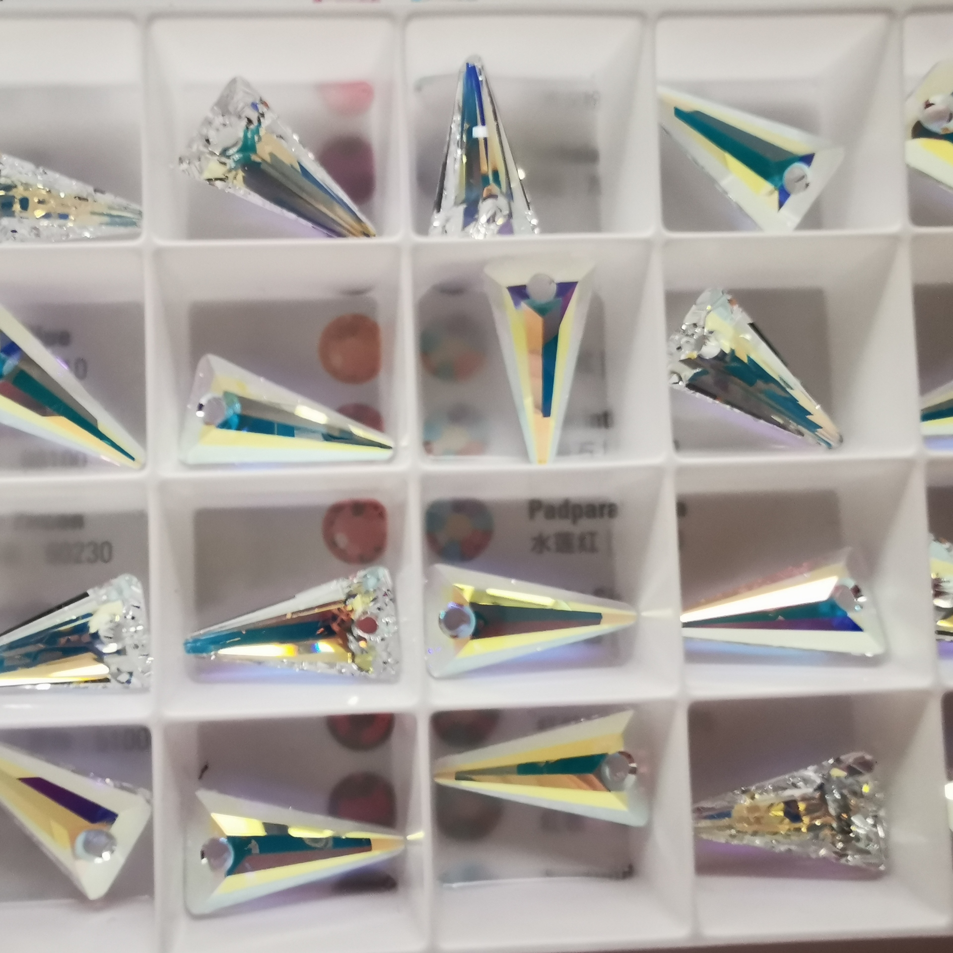 多彩纯色奥地利水晶饰品配件吊坠dⅰy饰品配件水晶配件