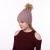 2021 New Removable Fur Ball Double-Layer Twist Knitted Hat Fashion Warm Hat Travel Sleeve Cap Wholesale