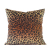 Retro Affordable Luxury Ins Style JAGUAR Leopard Plant Printing Flannel Pillow Cushion Model Room Bed & Breakfast Soft Decoration