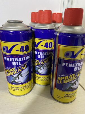 Rust Lubricant QV-40 Qv40 QV-40 HT-D4 WO-40 WQ-40 MD-40 Hot sale anti rust lubricant  Hot sale anti rust lubricant 