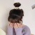 Korean Style Sweet Temperament Hair Rope Hair Band Twist Chain Hair Rope Mori Style Hair Accessories Ins Milk Tea Color Series Headdress for Women