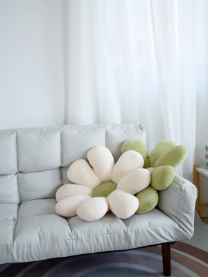 Little Daisy Petal Pillow Flower Bedside Cushion Living Room Sofa Cushion Bay Window SUNFLOWER Nordic Ins Cushion