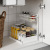 Kitchen Sink Rack Storage Cabinet Storage Rack Pull-out Bathroom Drawer Organizing Shelves Space Saving