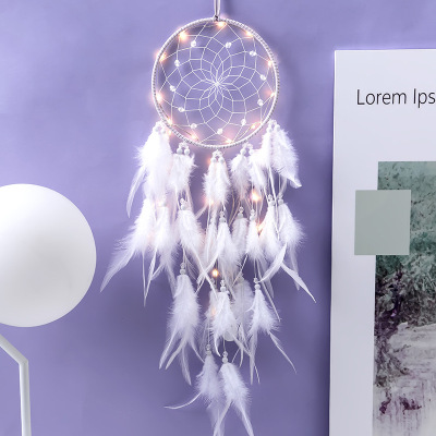 Indian Dreamcatcher Wind Chimes Air Hanging Decoration Dream Net Purple Birthday Creative Gift Ancient Filter Dream Net