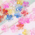 Acrylic Transparent Candy Color Five Petal Flower Ornament Accessories DIY Ornament