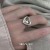 925 Sterling Silver Ring Female Simple Fashion Personality Love Twin Open Adjustable Ins Ring