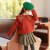 Girls' Winter Set Thick Retro Sweater Pleated Skirt Suit Teen Girl's Clothing Women's Teenager's Suit Autumn and Winter 170