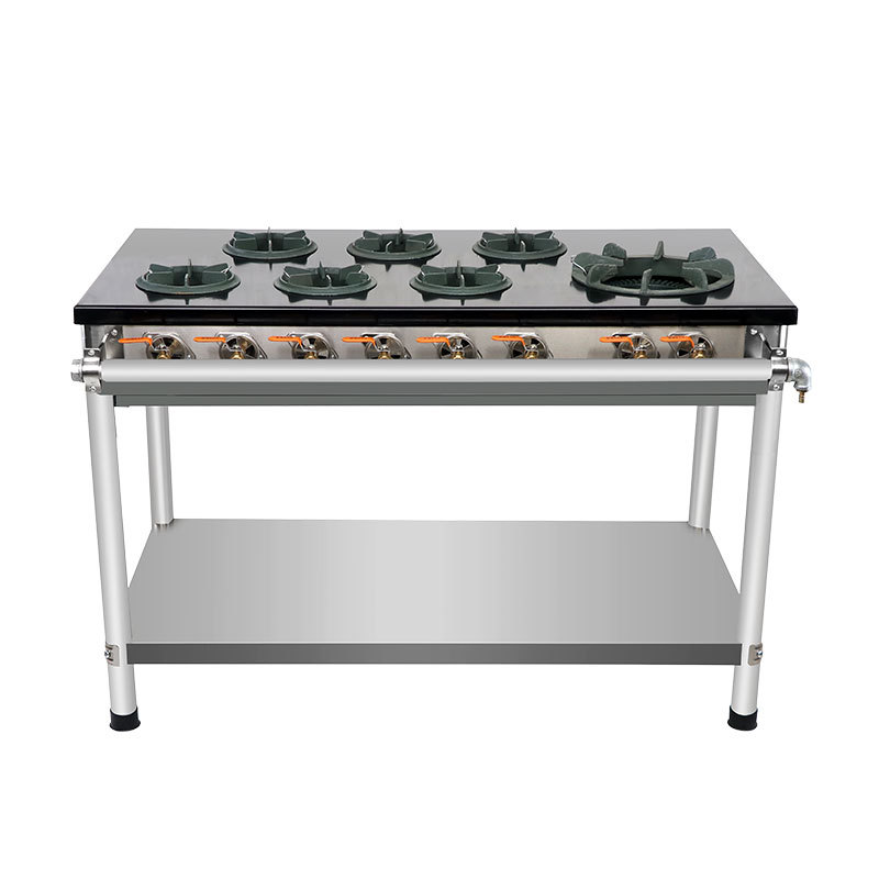 商用韩式煲仔炉 燃气砂锅灶多头多孔燃气灶