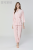 Bamboo Fiber Pajamas Suit Split Bathrobe Autumn and Winter Soft and Comfortable Absorbent Women's Bath Clothes