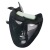 White and Black Two-Color Thriller Hell Princess Mask Cos Dance Hip Hop Mask Haunted House Dress up Decoration Props