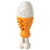 Pet Supplies Factory Home New Popular Amazon Turkey Leg Dog Toy Molar Rod Food Leakage Bite Dog Toothbrush