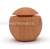 Wood Grain Ultrasonic Color Changing Humidifier USB Aroma Diffuser Silent Bedroom Fragrance Lamp Plug-in Household