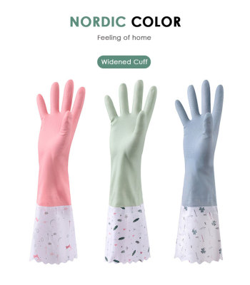 Free sample custom food grade silicone dishwashing gloves
