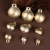 Bell Retro Copper Bell Christmas Evil Spirits Pet Pendant Handmade Ling Pan DIY Ornament Accessories Iron Bell