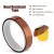 Amazon hot sale 600 F high temperature resistant brown PI heat transfer tape with silicone glue
