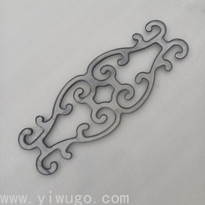 Stamping Iron Plate Leaf-Shaped Flowers Custom Lace Iron Door Decoration Welding Accessories