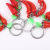 Beautiful Key Ring Wholesale Creative Simulation Food Chili Mushroom Key Ring Pendant Metal Bags Pendant