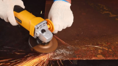 WORKSITE Electric Angle Grinder 100mm Tools Cutter Metal Grinder