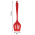 China factory price free sample colorful food cooking frying silicone leakage shovel