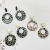 Korean Retro Style Acrylic Acetate Earrings Women's Trending Earrings in Stock Wholesale Retail