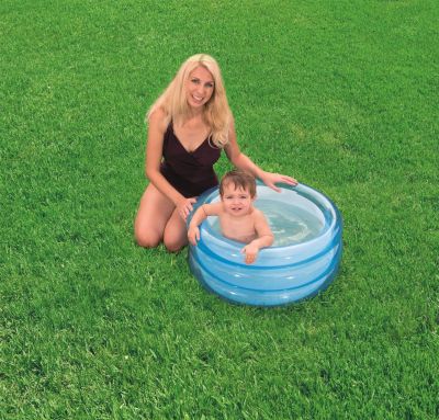 Bestway 51033 Three Ring Pool Baby Inflatable Swimming Pool Children Pool