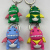 Creative Cartoon Little Duck Little Flying Dragon Keychain Pendant Epoxy Doll Ornaments Car Ring Chain Small Gift Customization