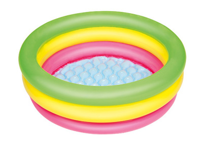 Bestway 51128 Three-Ring Pool Children's Inflatable Pool