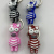 Cartoon Eye-Popping Zebra Giraffe Keychain Female Cute Fashion Doll Key Chain Couple Accessories Pendant Wholesale