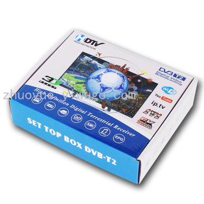 DVB-T2 factory direct HD digital MPEG4 terrestrial TV receiver exported to Middle East, Africa and South America
