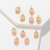 DIY Accessories Wholesale and Retail Resin Simulation Dried Flower Ornament Eardrops Earrings