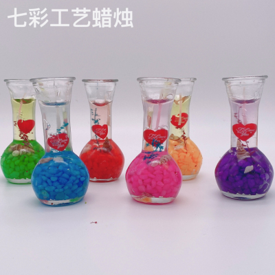 Creative Heart Series Jelly Candle Valentine's Day Confession Proposal Artifact Candlelight Dinner Decoration Factory Direct Sales