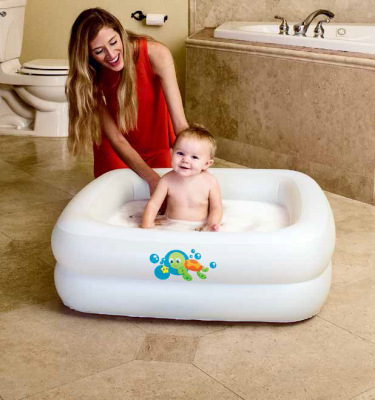 Bestway 51116 Children's Paddling Pool Children's Swimming Pool Inflatable Thickened Home Heightened Baby Bath Pool