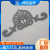 Iron Parts Stamping Flower and Leaf Wrought Iron Gate Fence Accessories for Stairs Iron Flower