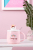 Pink Girl Ceramic Cup with Cover with Spoon Coffee Cup Mobile Phone Bracket Water Cup Cute Mug