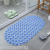 New Bathroom Non-Slip Mat Bathroom Bath Mat Shower Room Floor Mat Bathtub Mat Water Insulation Mat Oval Hat