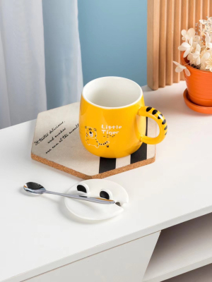 Creative Cute Tiger Ceramic Cup Cute Mug Cartoon Coffee Cup