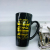 Gs69 Black Gold Inspirational Text Ceramic Cup Daily Necessities Cup Mug Water Cup Life Department Store2023