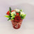 Christmas Valentine's Day Series Succulent Flower Pot Iron Bucket Home Table Decorative Ornaments Storage Bucket Flower Bucket