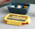 Student Office Worker Office Lunch Box Plastic Compartment Bento Box