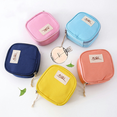 New Fashion Sanitary Napkin Bag Sanitary Towel Storage Bag Portable Small Cosmetic Storage Bag